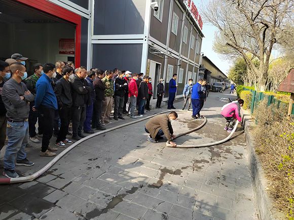 工人专业消防培训
