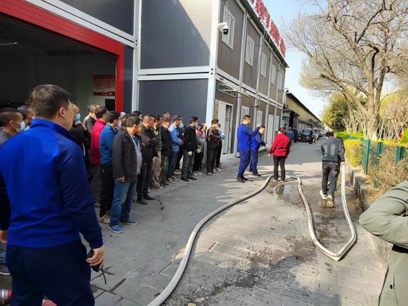 工人专业消防培训